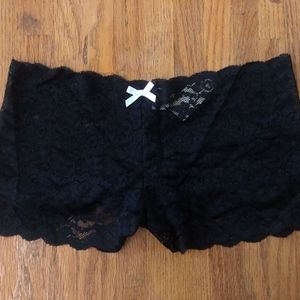 Aerie Lace Boyshort Undie Size M
